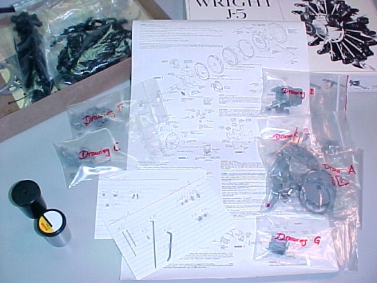 Williams Brothers Wright J-5 Whirlwind Partial Crankcase Kit