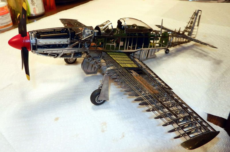 large scale model aircraft kits