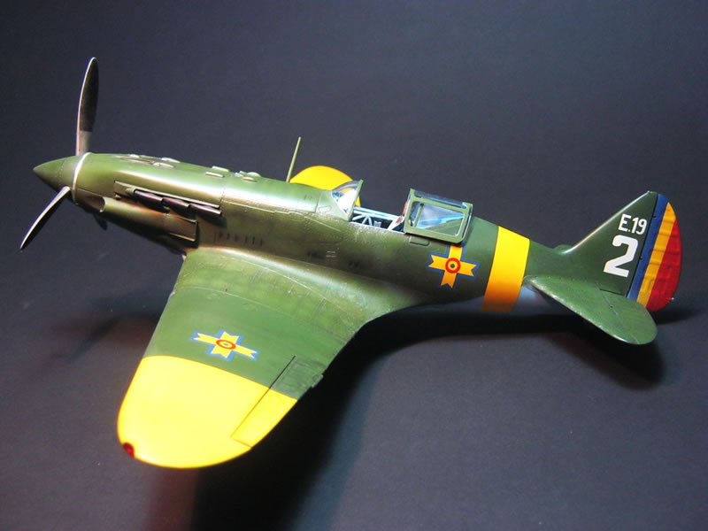 WWII RUMANIAN MIG-3 Rumanian Captured 1/72 aircraft finished plane Easy model 