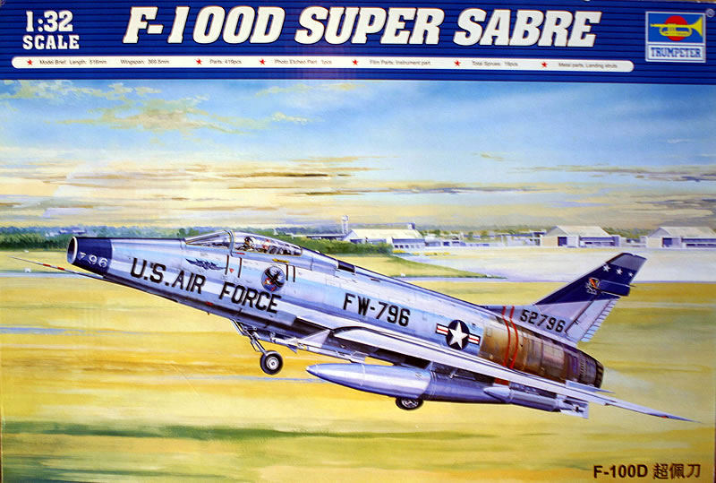 F-100D-SUPER SABRE Sticker vinyle 