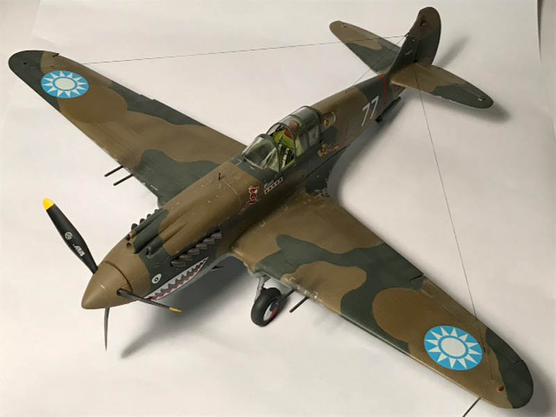 Profi Modeller 1/32 Curtiss P-40B Warhawk Detail Set for Trumpeter kits 