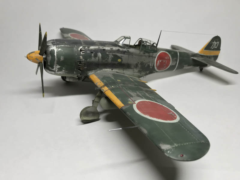 Hasegawa 1/32 Japanese Army Nakajima key 84 Nakajima Ki-84 gale plastic model ST 