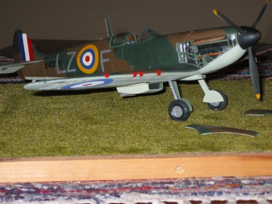 large scale spitfire model kit