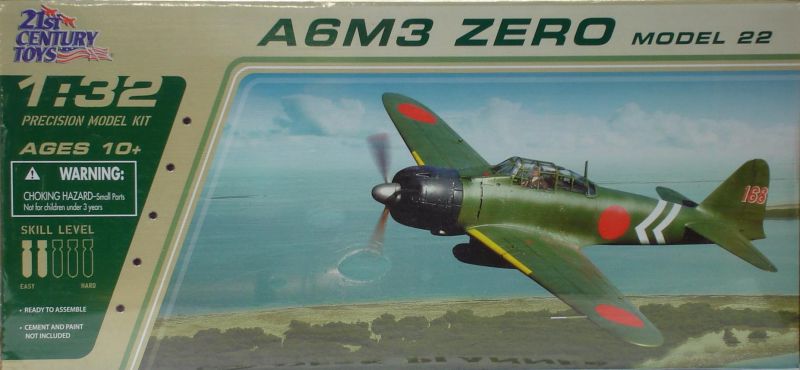21st Century Toys Mitsubishi A6M3 Zero Type 22 | Large Scale Planes