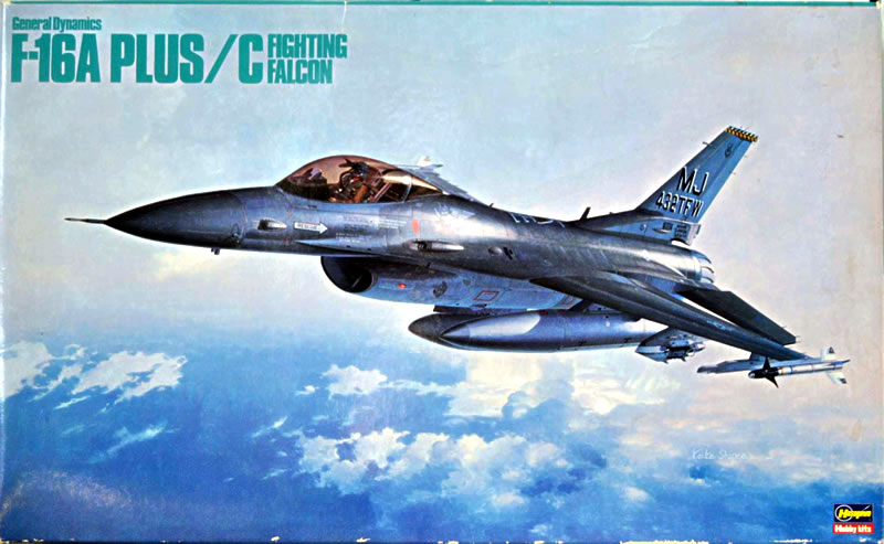 Hasegawa 1/72 F-16a Plus Fighting Falcon USAF Tactical Fighter Detailed 00231 for sale online 