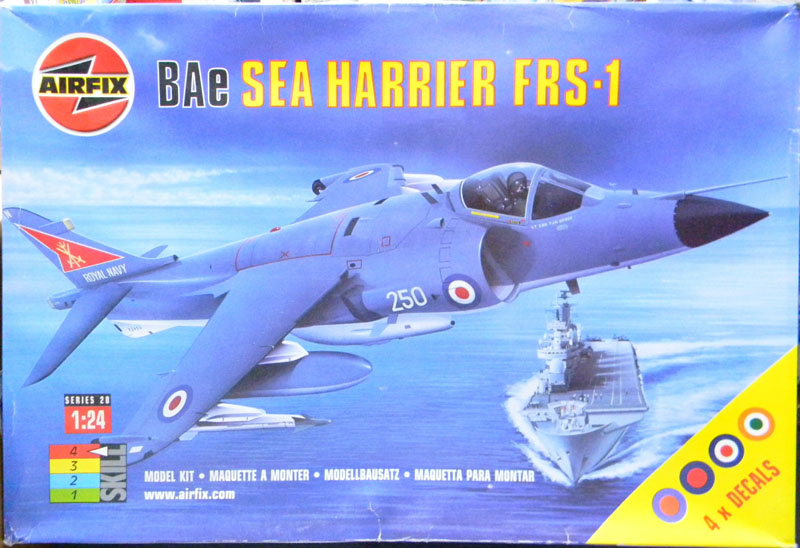Airfix 1:24 Scale Harrier GR3 AV-8A AV-8S 18003 New In Sealed Box