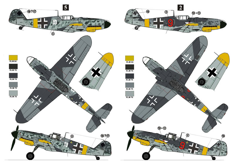 109g Jg Schemes Colour Painting Guide Scale Delta Eastern 1394 Planes Large...