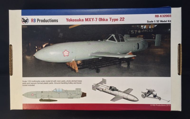OzMods Models 1/32 YOKOSUKA OHKA II Japanese Piloted Flying Bomb