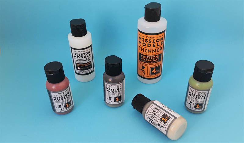 Acrylic paints - how to thin and airbrush them. » DN Models