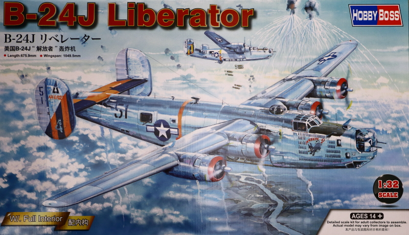 Hobbyboss 83211 Consolidated B 24j Liberator Large Scale