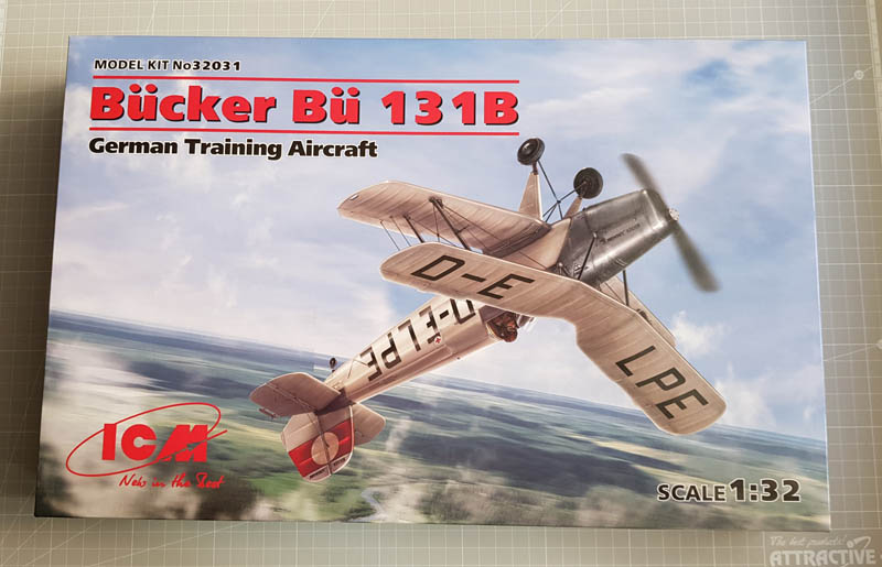 ICM 1/32 Bucker Bu-131B German Training Aircraft # 32031 