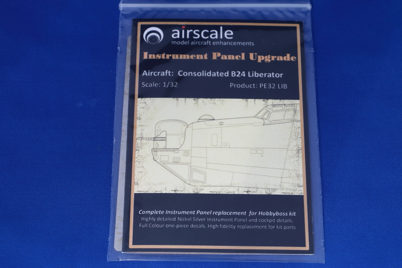 Airscale PE32LIB 1/32 B-24 Liberator Cockpit Details 