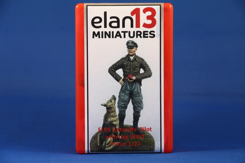 thumbnail image 2 of 1/32 Scale Resin WWII German Pilot Figure - Unassembled Unpainted Model Kit 54059 2 of 2