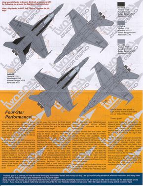 Twobobs Aviation Graphics VFA-25 Fist Of The Fleet in 1/32nd scale