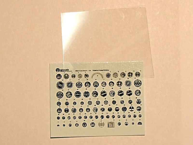 Airscale 1/32 Instrument Decals