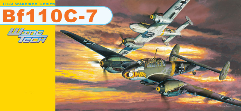 Dragon 3203: 1/32 Messerschmitt Bf 110C-7 | Large Scale Planes
